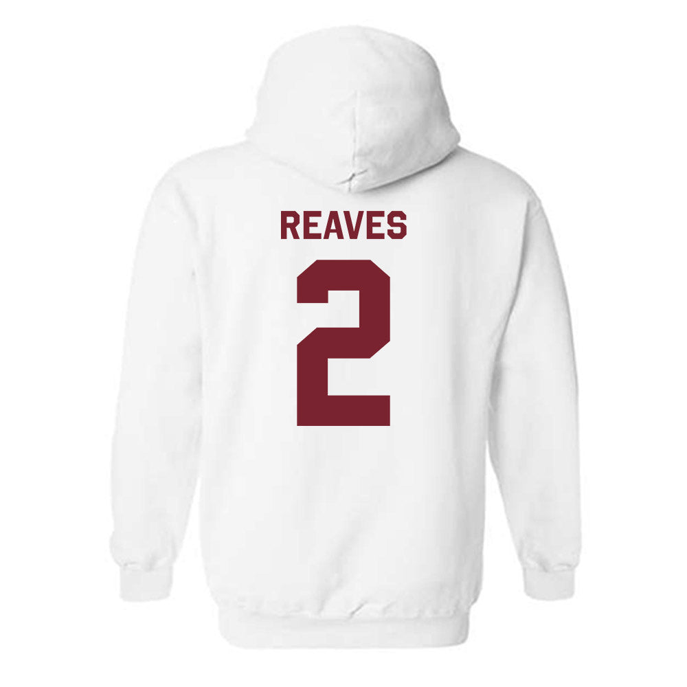 Fordham - NCAA Men's Basketball : Dejour Reaves - Classic Shersey Hooded Sweatshirt-1