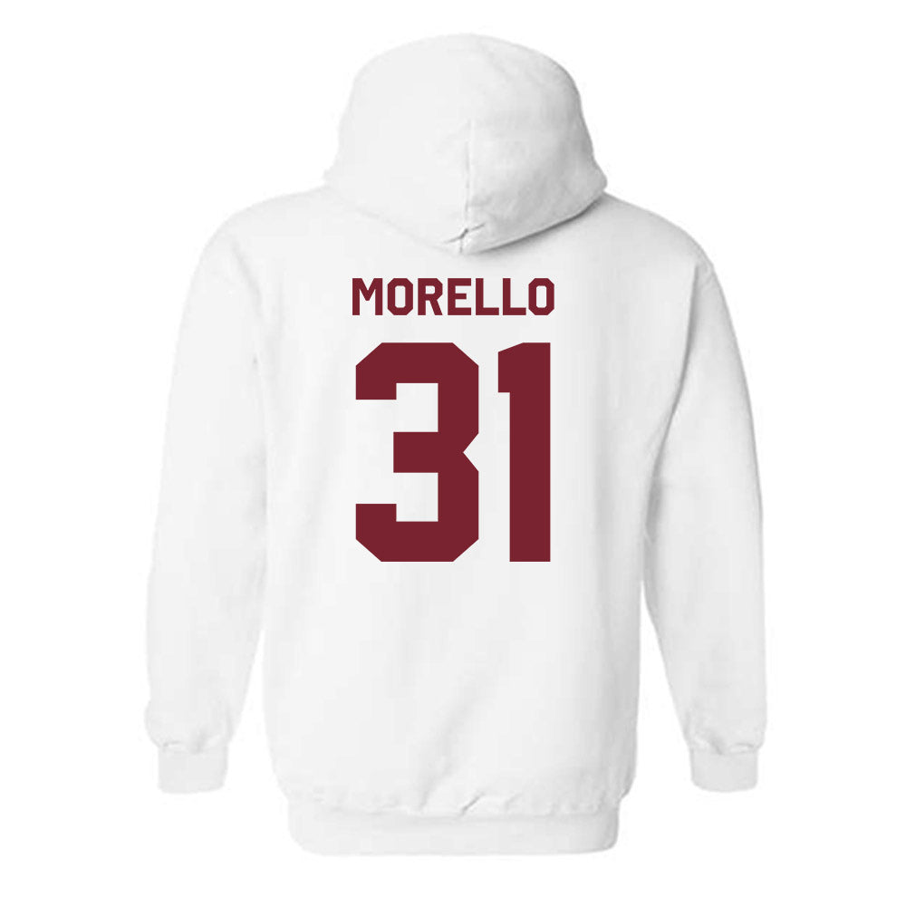 Fordham - NCAA Baseball : Mason Morello - Classic Shersey Hooded Sweatshirt-1