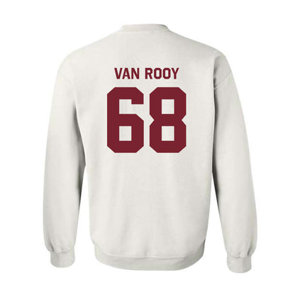 Fordham - NCAA Football : Colin Van Rooy - Classic Shersey Crewneck Sweatshirt-1