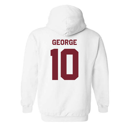 Fordham - NCAA Football : Jovan George - Classic Shersey Hooded Sweatshirt-1