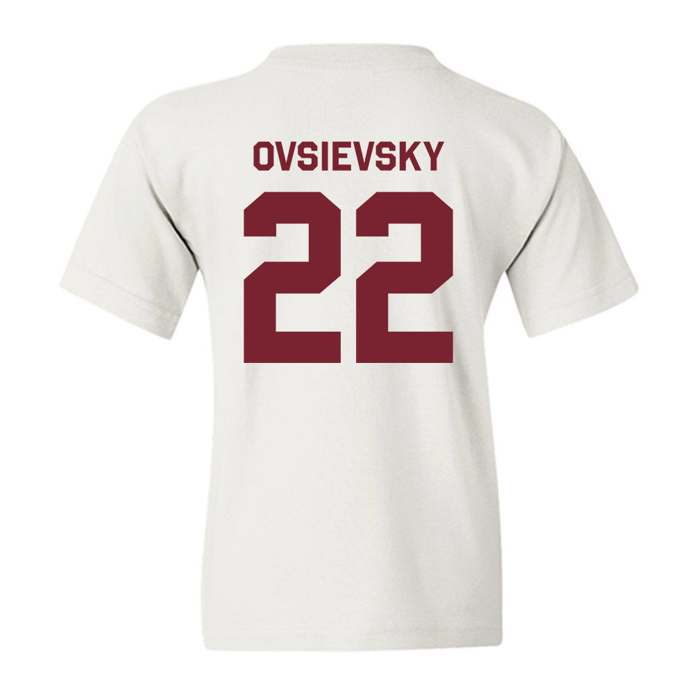 Fordham - NCAA Women's Soccer : Kit Ovsievsky - Classic Shersey Youth T-Shirt-1