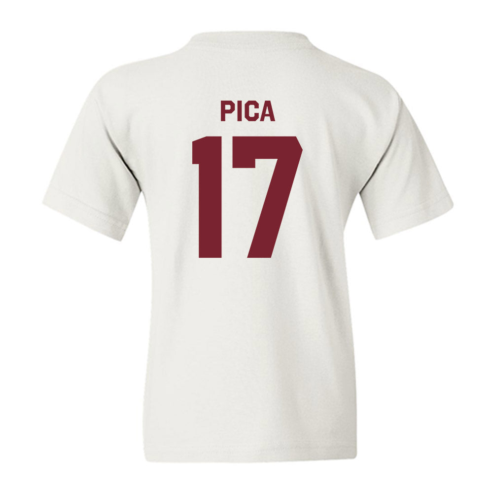 Fordham - NCAA Men's Soccer : Christian Pica - Classic Shersey Youth T-Shirt-1