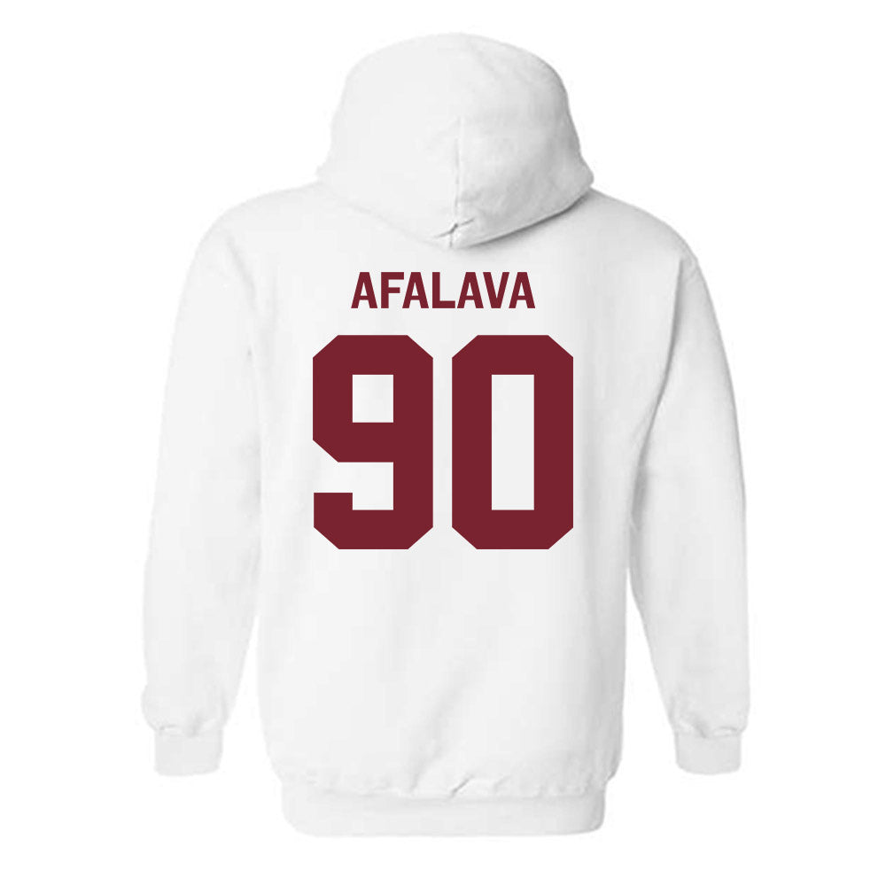 Fordham - NCAA Football : Tiumalu Afalava - Classic Shersey Hooded Sweatshirt-1