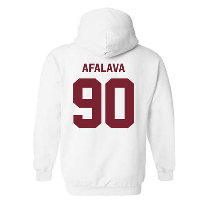 Fordham - NCAA Football : Tiumalu Afalava - Classic Shersey Hooded Sweatshirt-1