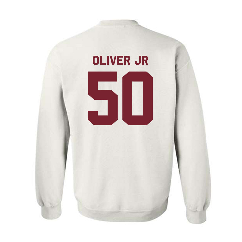 Fordham - NCAA Football : Brian Oliver Jr - Classic Shersey Crewneck Sweatshirt-1