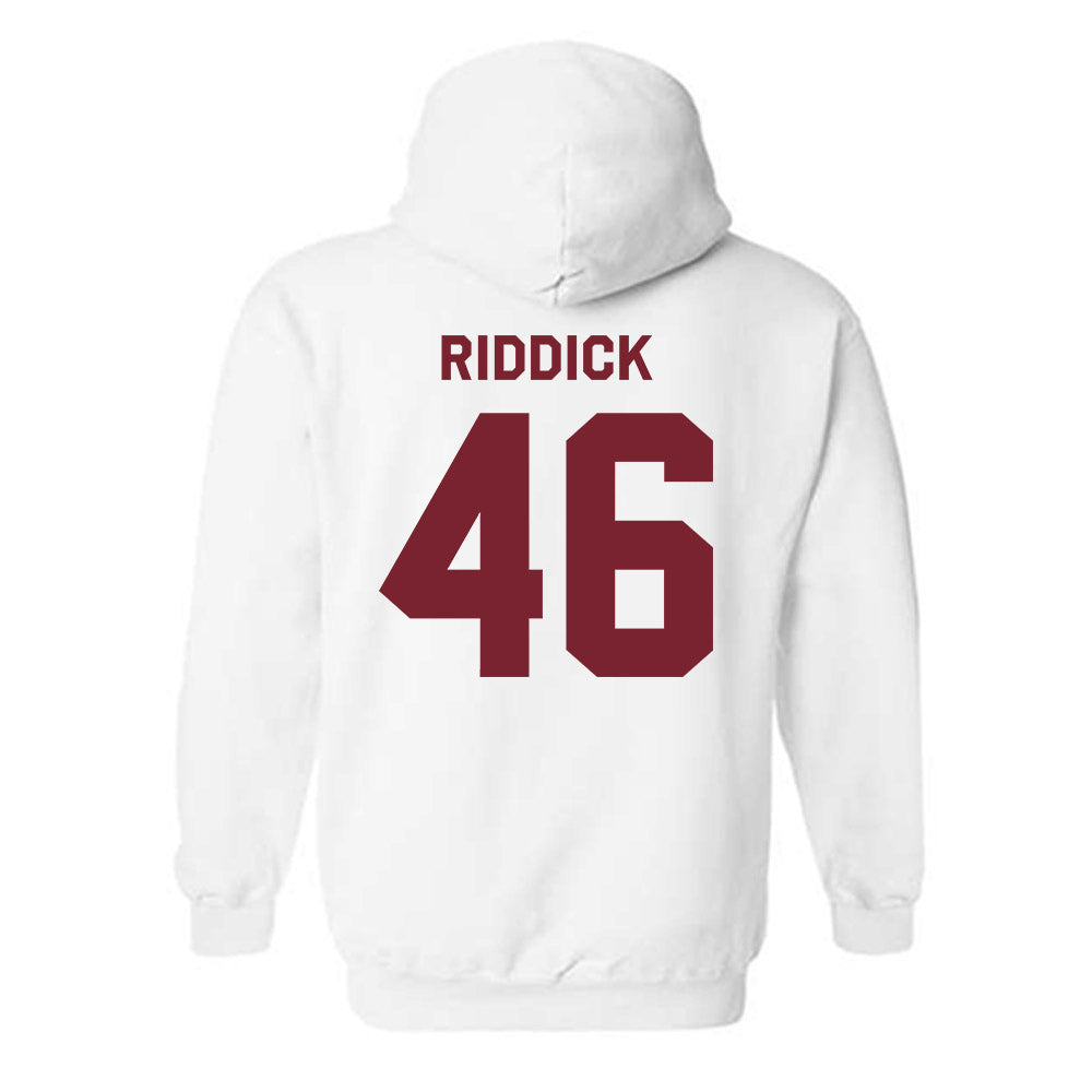 Fordham - NCAA Football : Lorenzo Riddick - Classic Shersey Hooded Sweatshirt-1