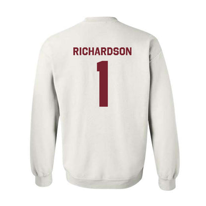 Fordham - NCAA Men's Basketball : Will Richardson - Classic Shersey Crewneck Sweatshirt-1