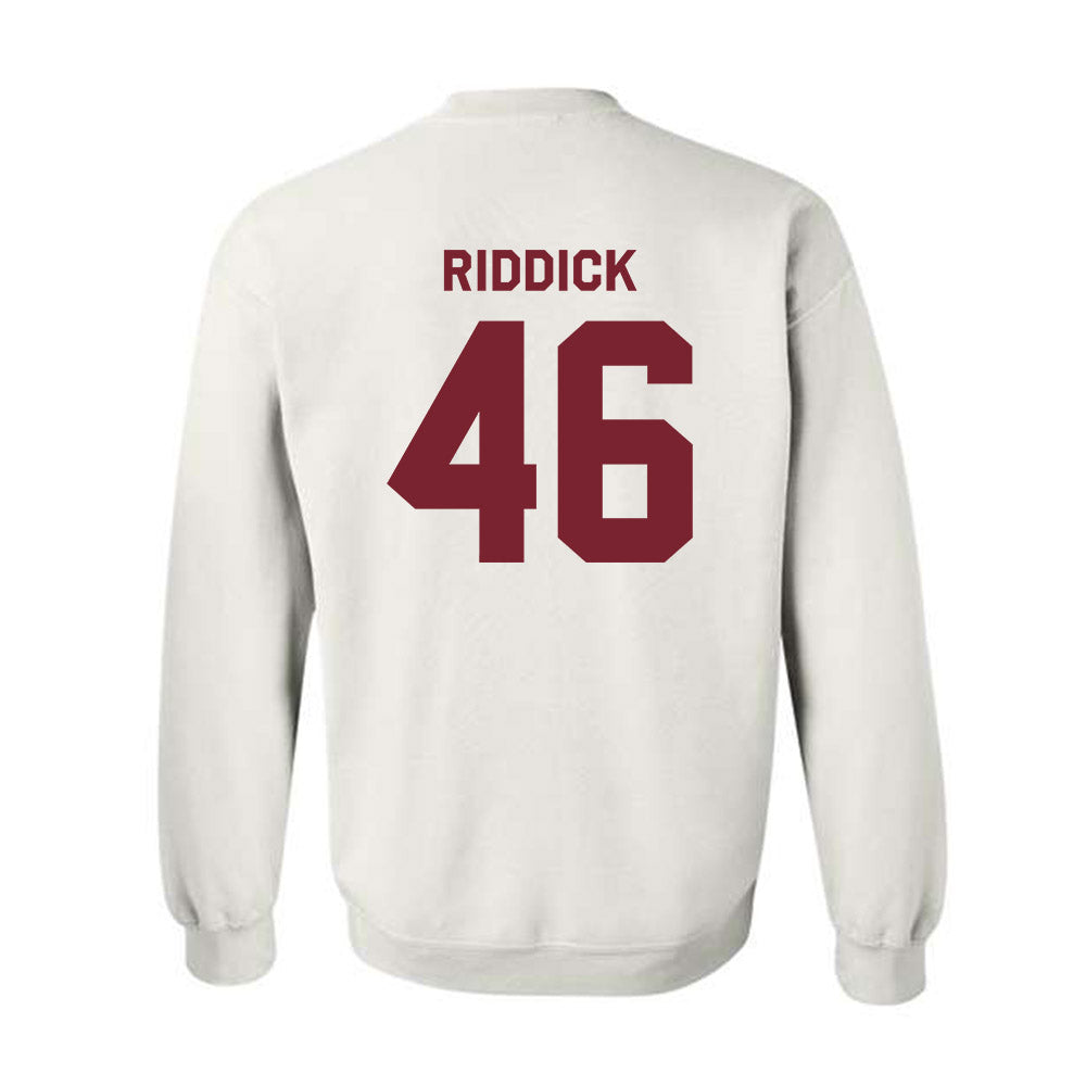 Fordham - NCAA Football : Lorenzo Riddick - Classic Shersey Crewneck Sweatshirt-1