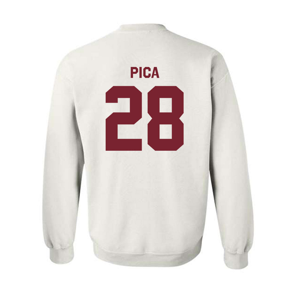 Fordham - NCAA Men's Soccer : Christian Pica - Classic Shersey Crewneck Sweatshirt-1