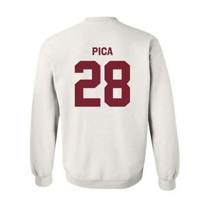 Fordham - NCAA Men's Soccer : Christian Pica - Classic Shersey Crewneck Sweatshirt-1