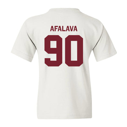 Fordham - NCAA Football : Tiumalu Afalava - Classic Shersey Youth T-Shirt-1