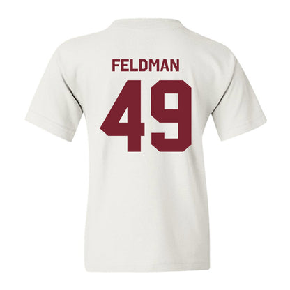 Fordham - NCAA Football : Denholm Feldman - Classic Shersey Youth T-Shirt-1