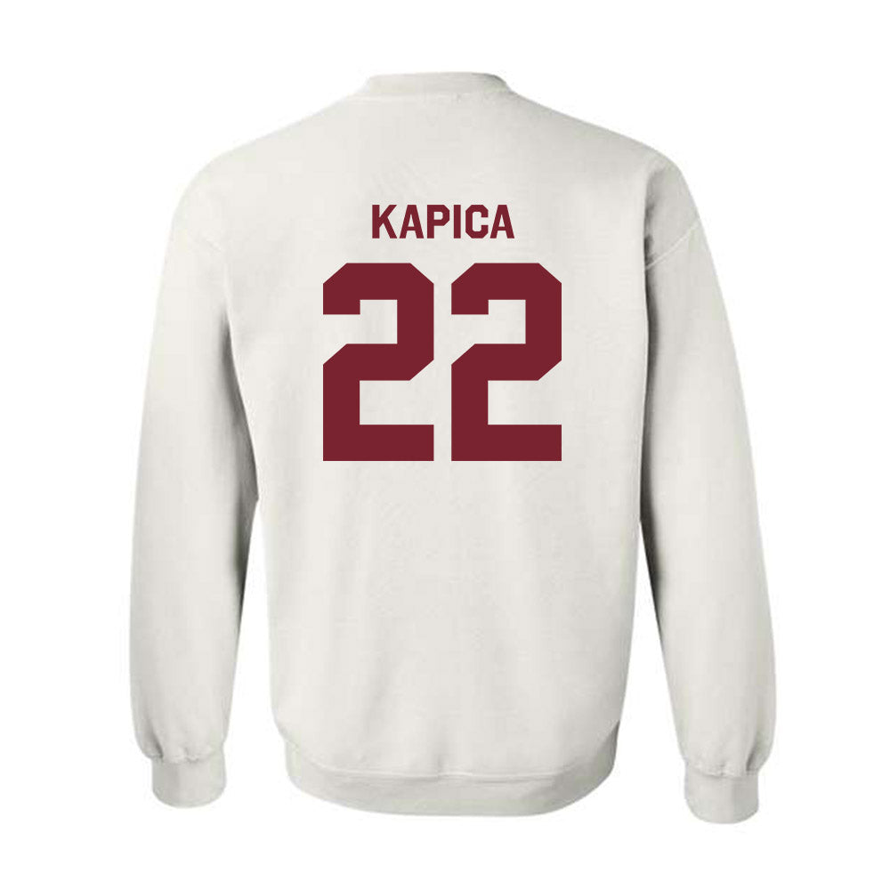 Fordham - NCAA Baseball : Andrew Kapica - Classic Shersey Crewneck Sweatshirt-1