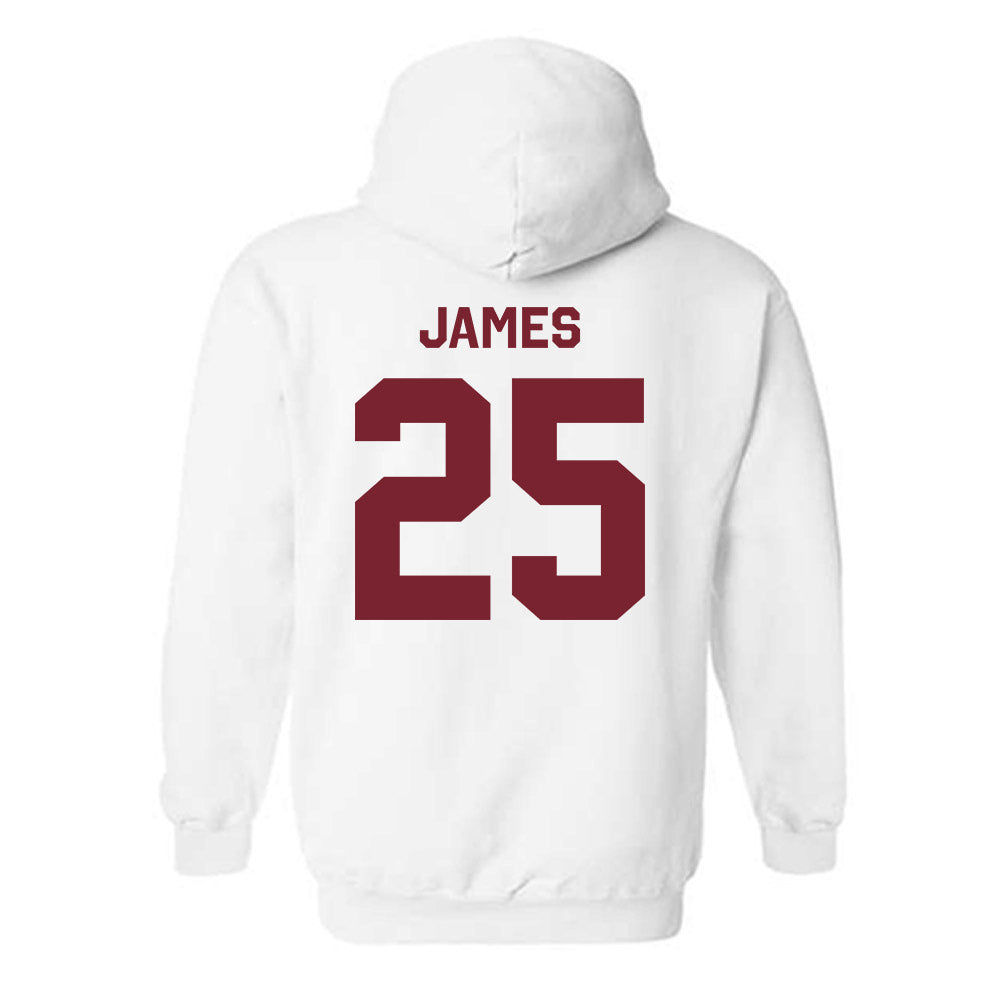 Fordham - NCAA Football : Jamell James - Classic Shersey Hooded Sweatshirt-1