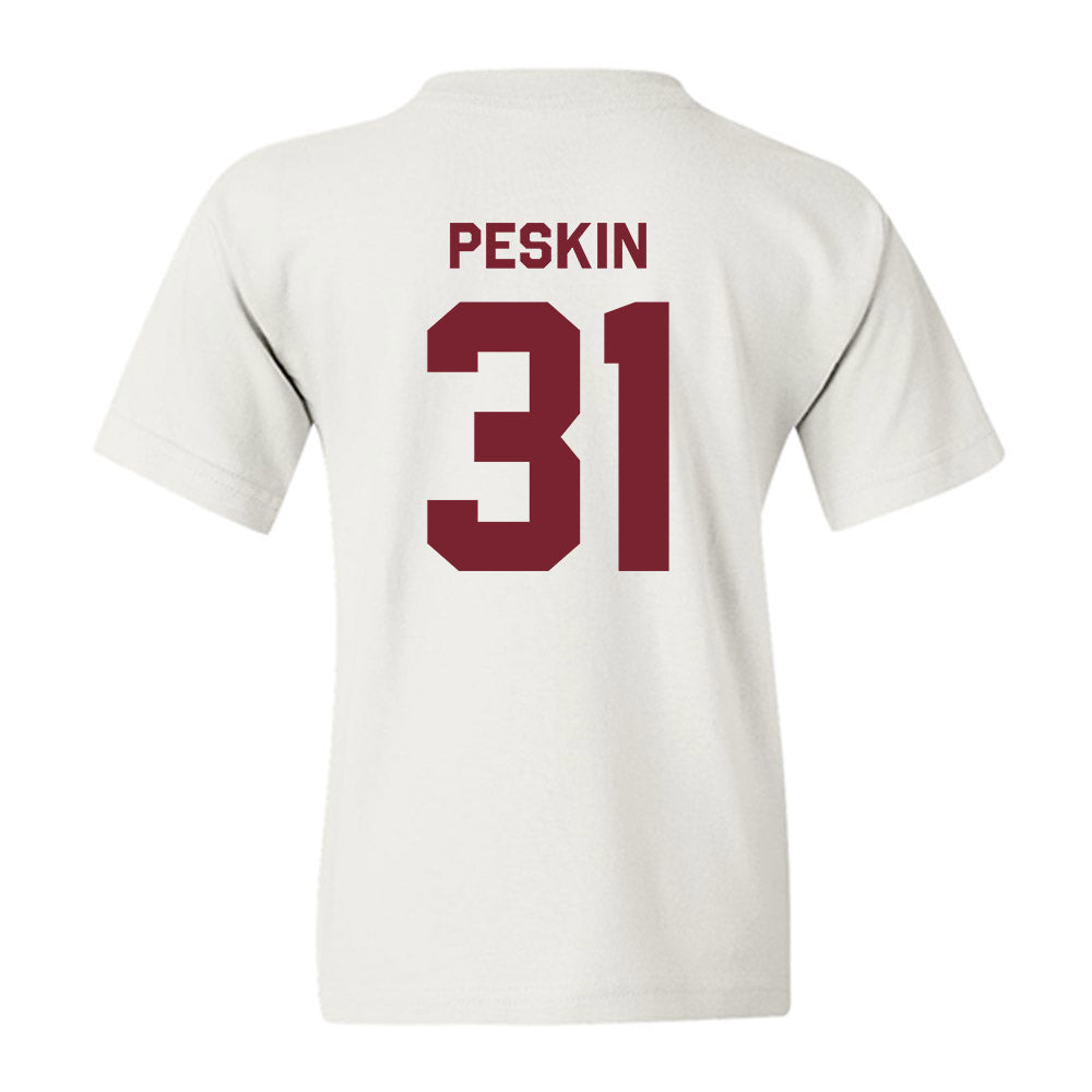 Fordham - NCAA Football : Brandon Peskin - Classic Shersey Youth T-Shirt-1