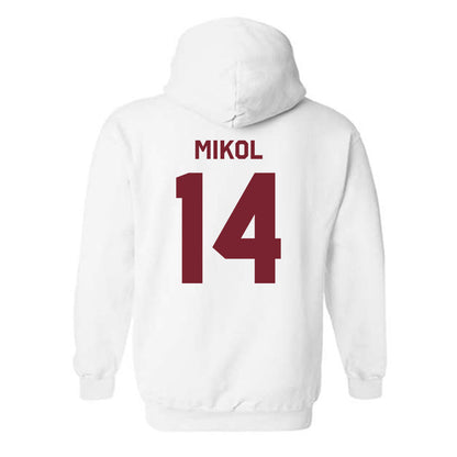 Fordham - NCAA Football : Joe Mikol - Classic Shersey Hooded Sweatshirt-1