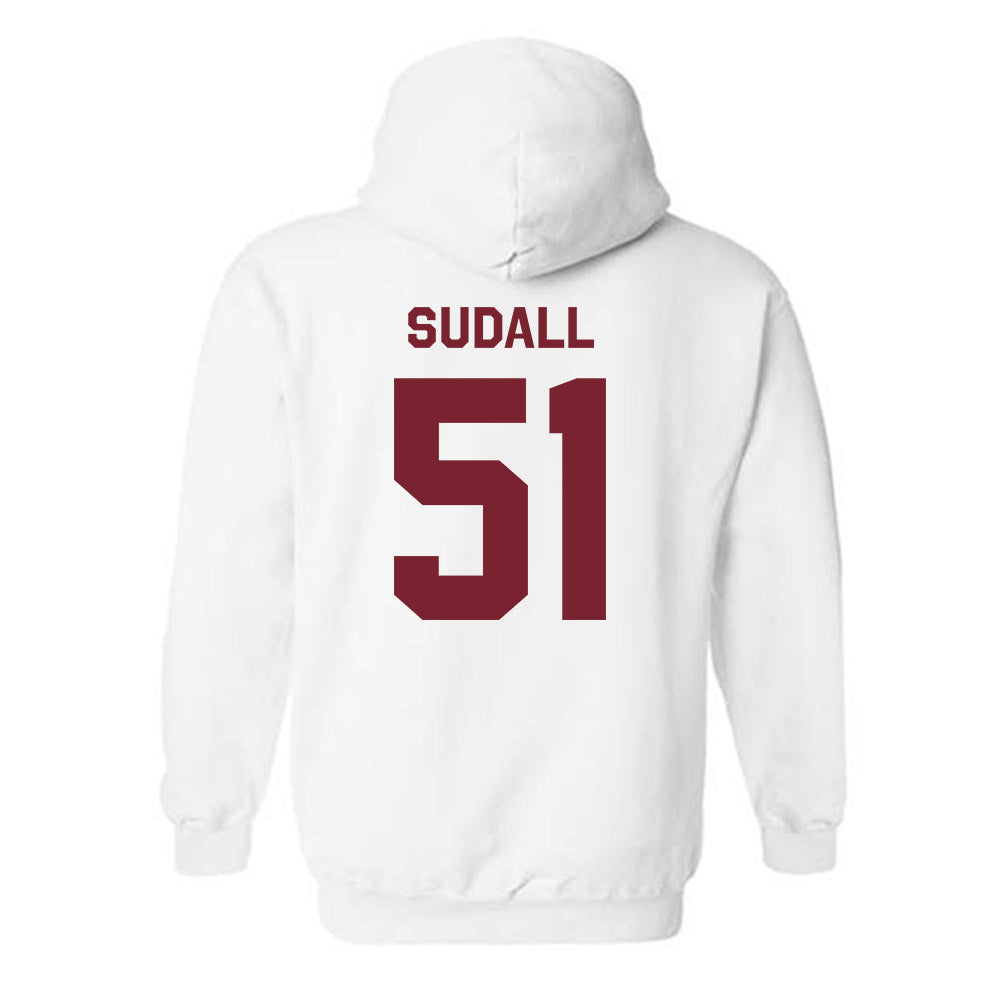 Fordham - NCAA Softball : Nicole Sudall - Classic Shersey Hooded Sweatshirt-1