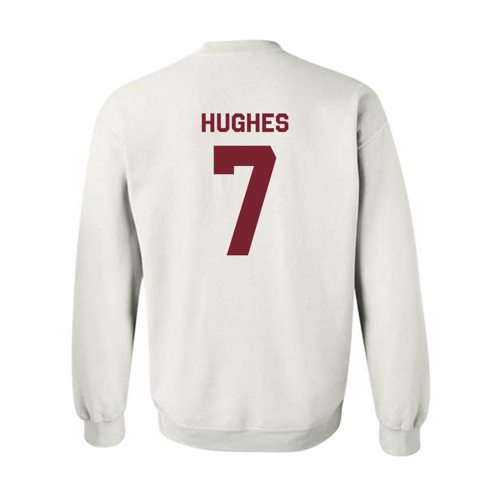 Fordham - NCAA Football : Alec Hughes - Classic Shersey Crewneck Sweatshirt-1