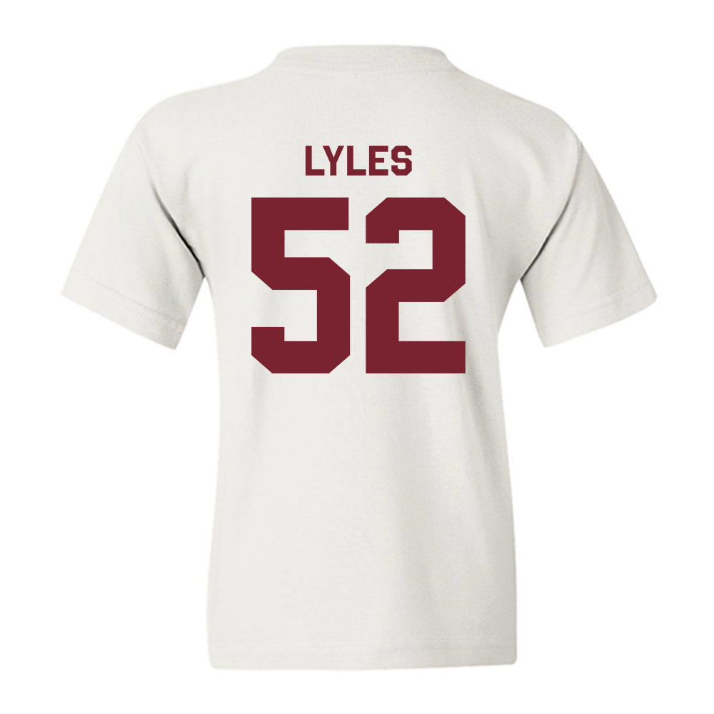 Fordham - NCAA Football : Ahmir Lyles - Classic Shersey Youth T-Shirt-1