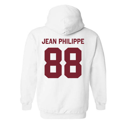 Fordham - NCAA Football : Nathan Jean Philippe - Classic Shersey Hooded Sweatshirt-1