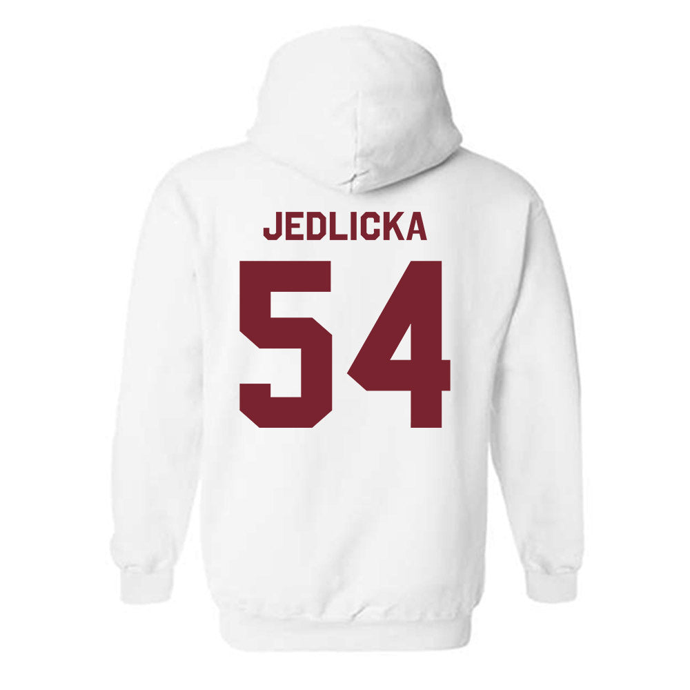 Fordham - NCAA Football : Jack Jedlicka - Classic Shersey Hooded Sweatshirt-1