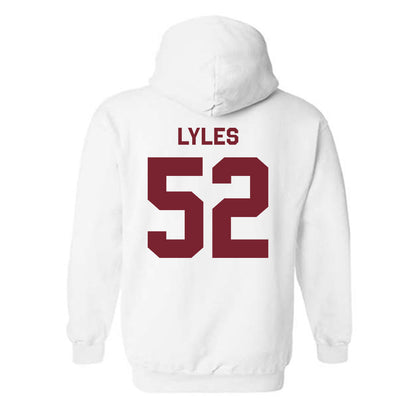 Fordham - NCAA Football : Ahmir Lyles - Classic Shersey Hooded Sweatshirt-1