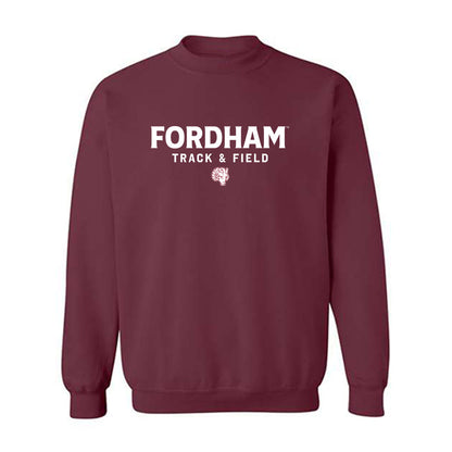 Fordham - NCAA Men's Track & Field : James Alati - Classic Shersey Crewneck Sweatshirt-0