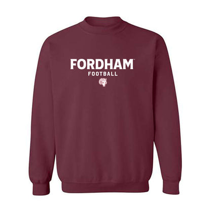 Fordham - NCAA Football : Brian Oliver Jr - Classic Shersey Crewneck Sweatshirt-0