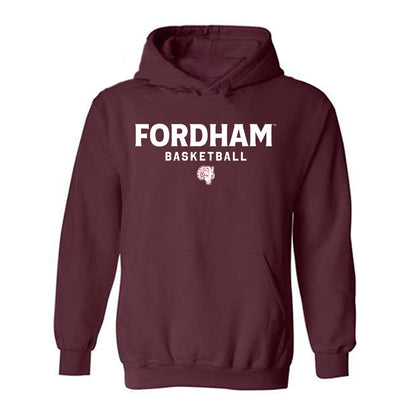 Fordham - NCAA Men's Basketball : Romad Dean - Classic Shersey Hooded Sweatshirt-0