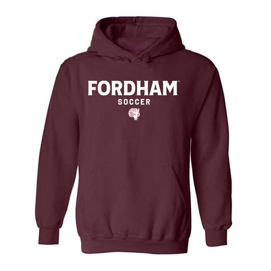 Fordham - NCAA Men's Soccer : Ryan Mattison - Classic Shersey Hooded Sweatshirt-0
