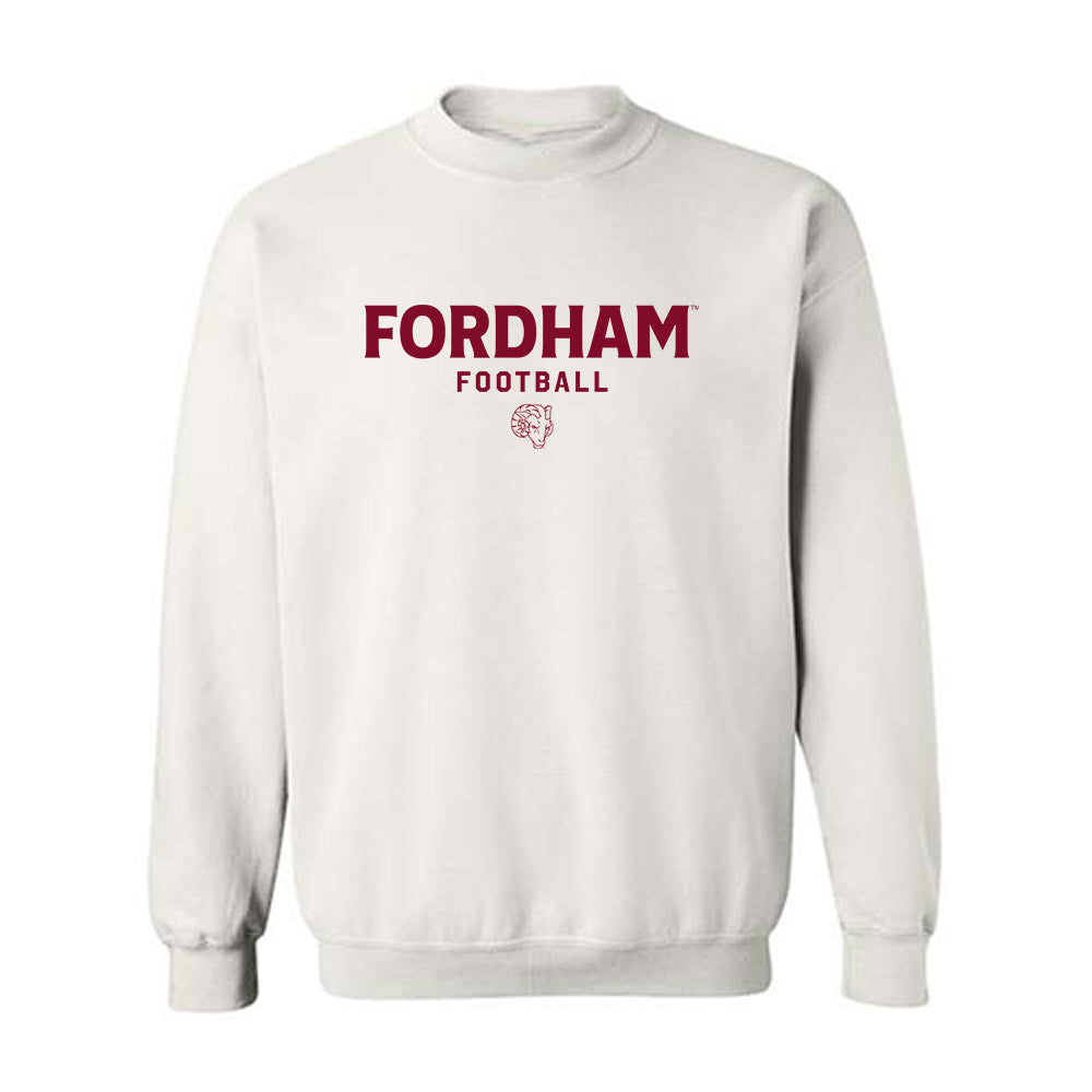 Fordham - NCAA Football : Brian Oliver Jr - Classic Shersey Crewneck Sweatshirt-0