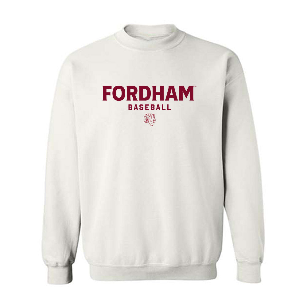 Fordham - NCAA Baseball : Anthony Scarlata - Classic Shersey Crewneck Sweatshirt-0