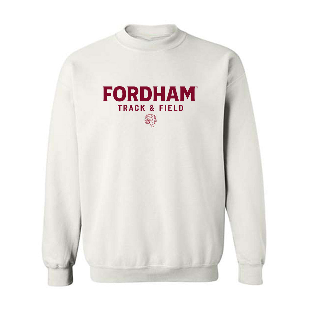Fordham - NCAA Men's Track & Field : James Alati - Classic Shersey Crewneck Sweatshirt-0