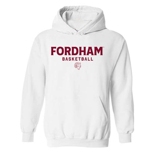 Fordham - NCAA Men's Basketball : Aidan Crotty - Classic Shersey Hooded Sweatshirt-0