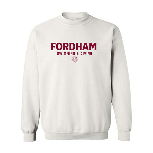Fordham - NCAA Men's Swimming & Diving : Dylan Champagne - Classic Shersey Crewneck Sweatshirt-0
