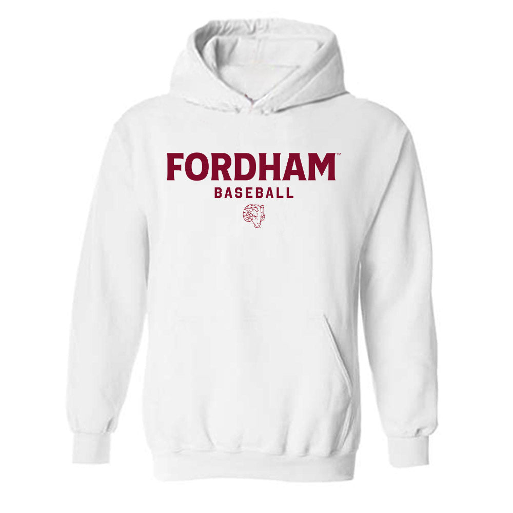 Fordham - NCAA Baseball : Anthony Scarlata - Classic Shersey Hooded Sweatshirt-0