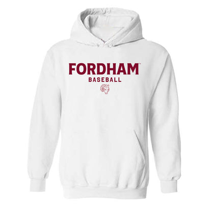 Fordham - NCAA Baseball : Anthony Scarlata - Classic Shersey Hooded Sweatshirt-0