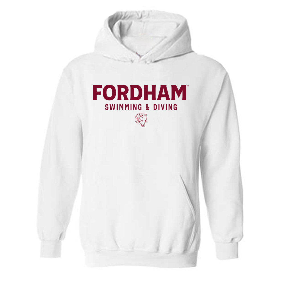 Fordham - NCAA Women's Swimming & Diving : Lexi Lundell - Classic Shersey Hooded Sweatshirt-0