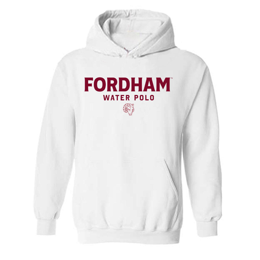 Fordham - NCAA Men's Water Polo : Diego Tresa - Classic Shersey Hooded Sweatshirt-0