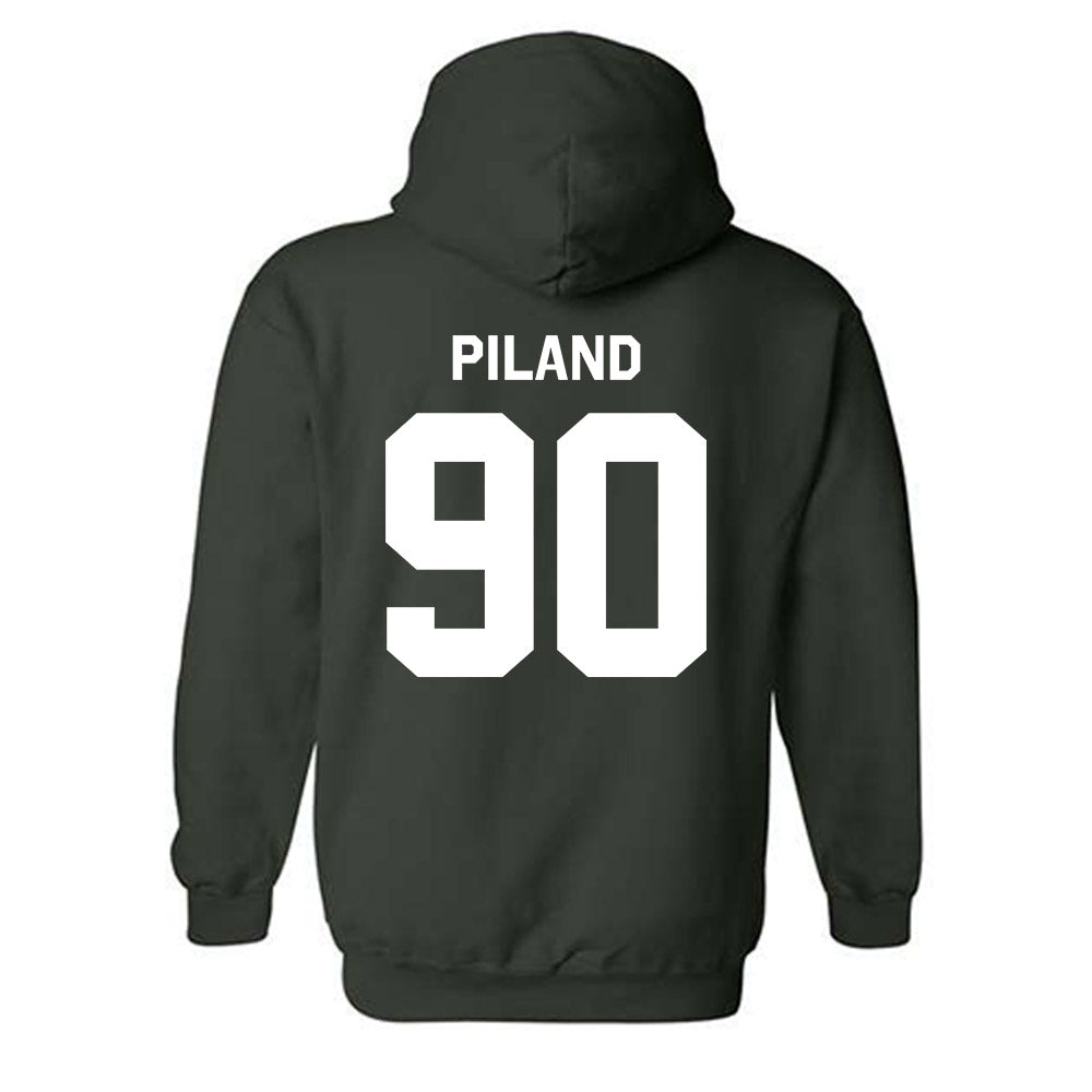 Cal Poly - NCAA Football : Bobby Piland - Classic Shersey Hooded Sweatshirt-1