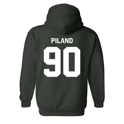 Cal Poly - NCAA Football : Bobby Piland - Classic Shersey Hooded Sweatshirt-1