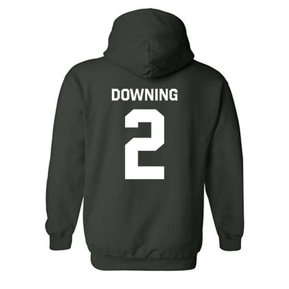 Cal Poly - NCAA Baseball : Jake Downing - Classic Shersey Hooded Sweatshirt-1
