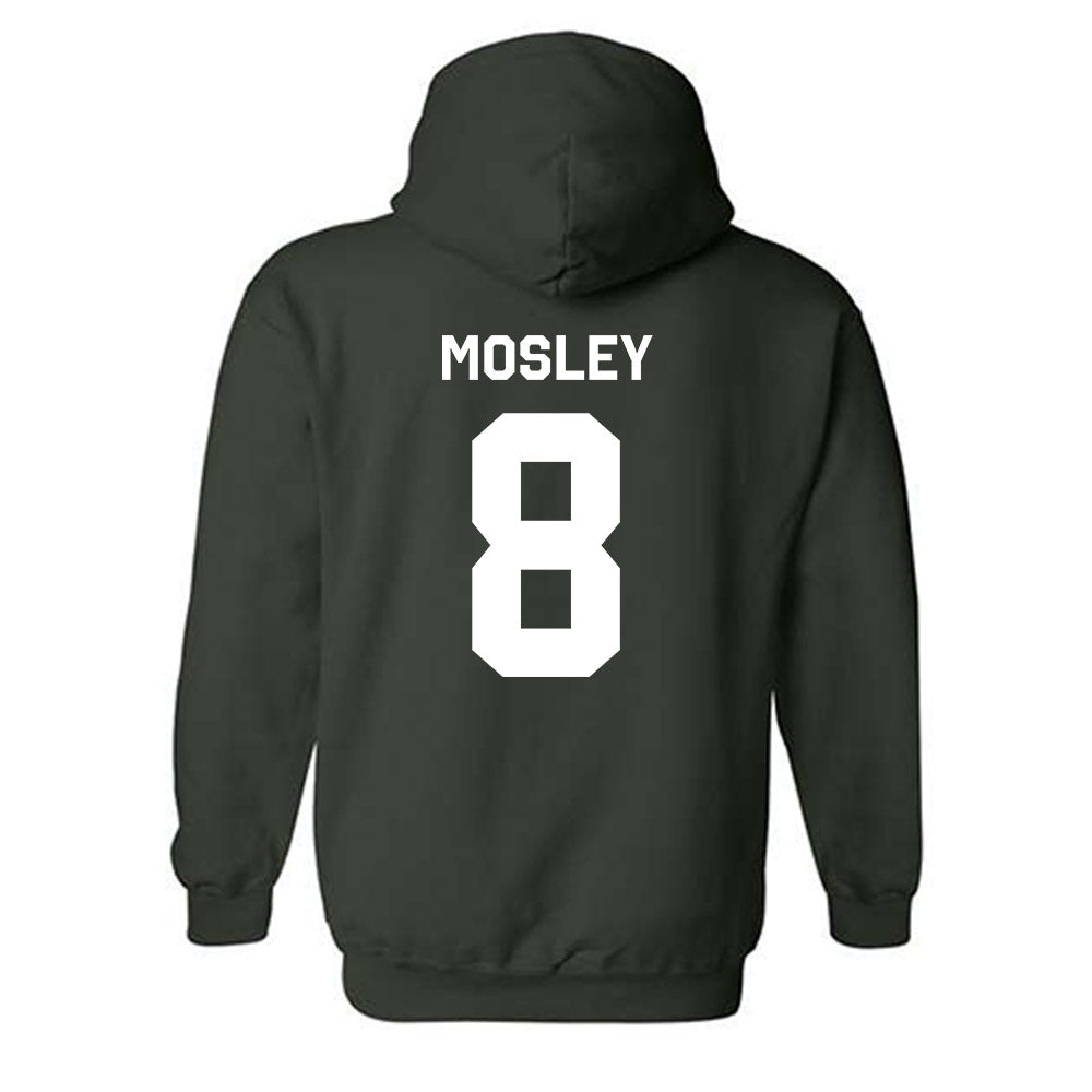 Cal Poly - NCAA Men's Basketball : Jackson Mosley - Classic Shersey Hooded Sweatshirt-1