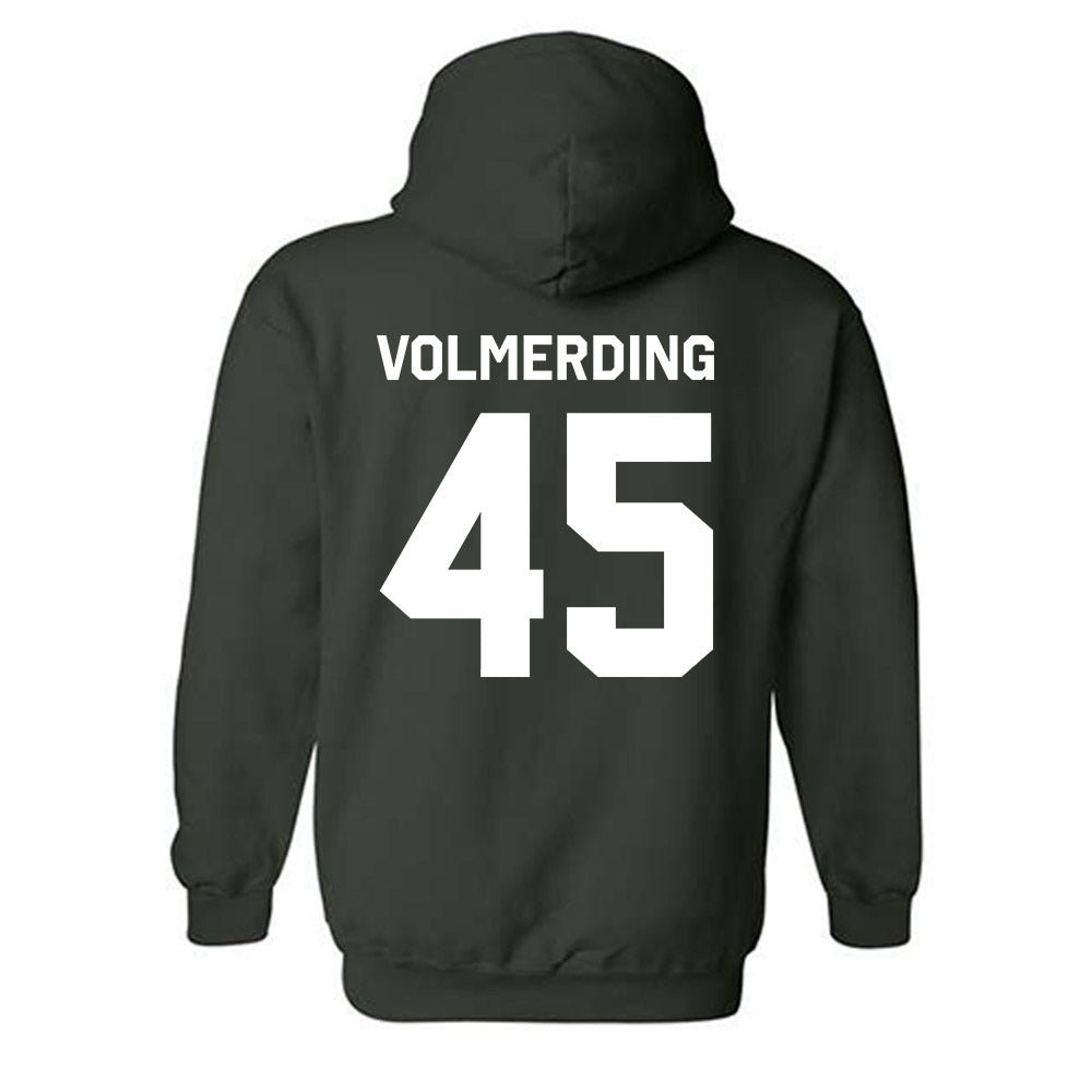 Cal Poly - NCAA Baseball : Josh Volmerding - Classic Shersey Hooded Sweatshirt-1