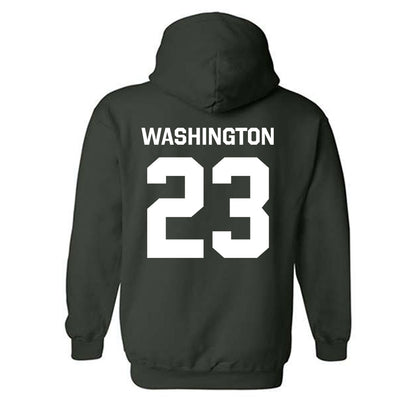 Cal Poly - NCAA Football : Tyrei Washington - Classic Shersey Hooded Sweatshirt-1