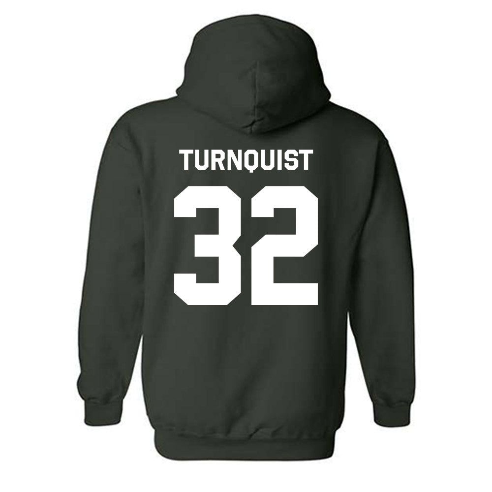 Cal Poly - NCAA Baseball : Carson Turnquist - Classic Shersey Hooded Sweatshirt-1