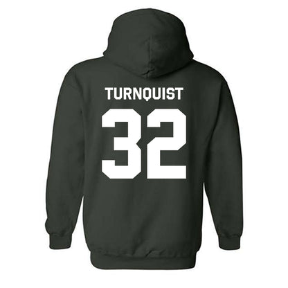 Cal Poly - NCAA Baseball : Carson Turnquist - Classic Shersey Hooded Sweatshirt-1