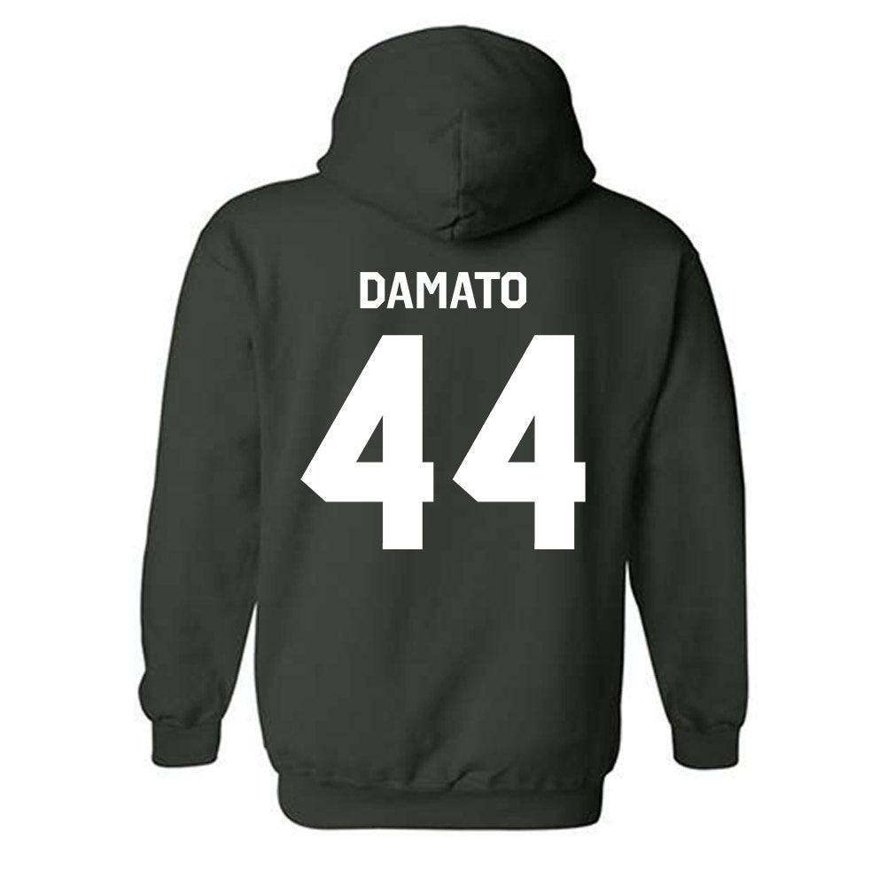 Cal Poly - NCAA Football : Mikey Damato - Classic Shersey Hooded Sweatshirt-1