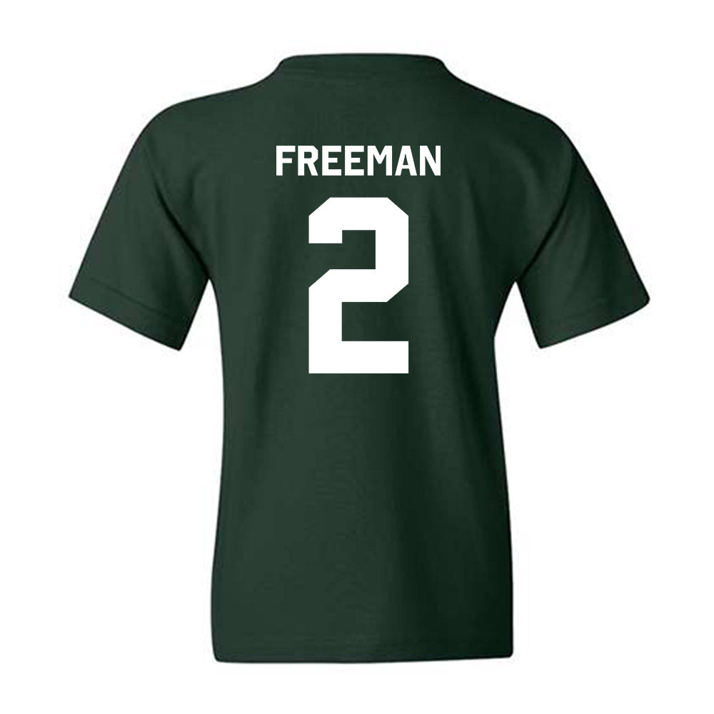 Cal Poly - NCAA Men's Basketball : Braden Freeman - Classic Shersey Youth T-Shirt-1