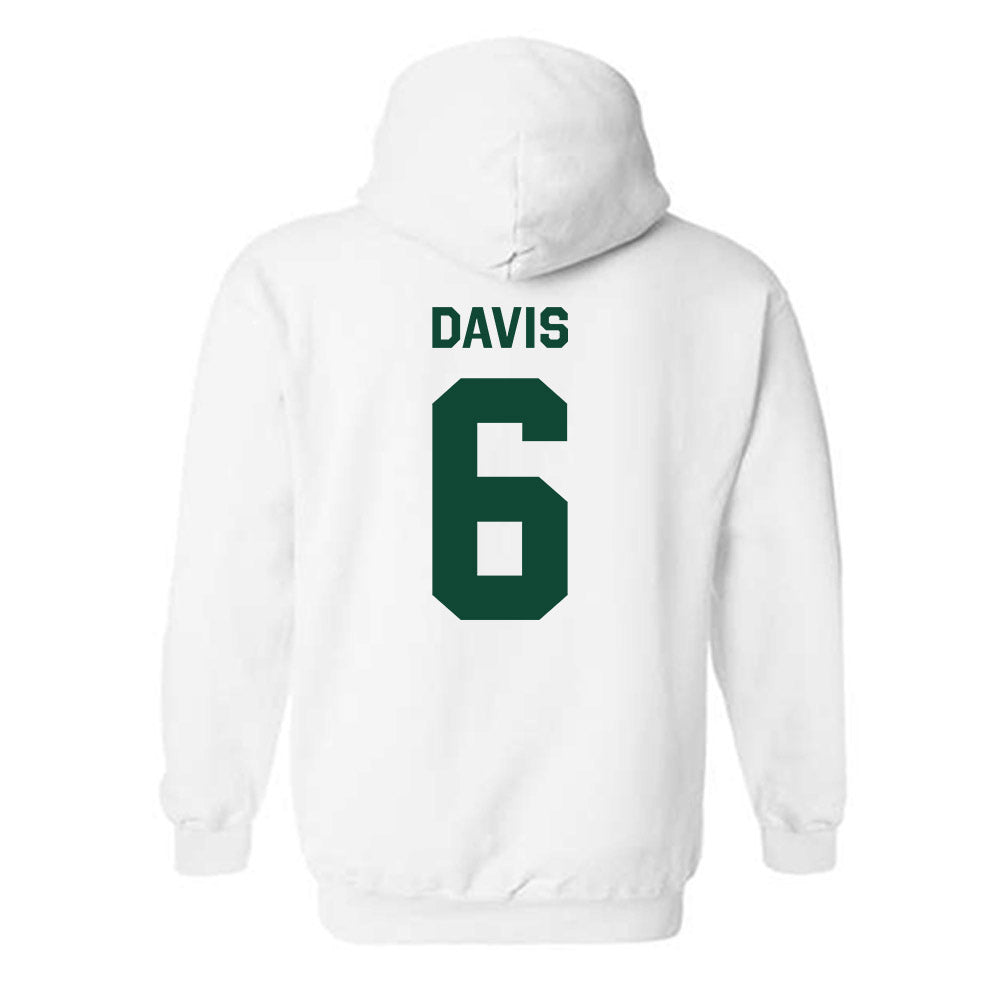 Cal Poly - NCAA Football : Dermaricus Davis - Classic Shersey Hooded Sweatshirt-1